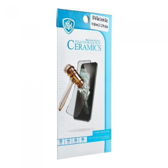 A-One Brand - 5D Flexibelt Flexibelt Keramiskt Glas till Galaxy A51 5G - Svart