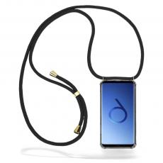 CoveredGear-Necklace - Boom Galaxy S9 mobilhalsband skal - Black Cord