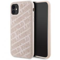 KARL LAGERFELD - KARL LAGERFELD iPhone 11/XR Mobilskal Quilted K Pattern - Rosa