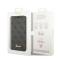 Guess - GUESS iPhone 14 Plus Plnboksfodral 4G Vintage Gold Logo - Svart