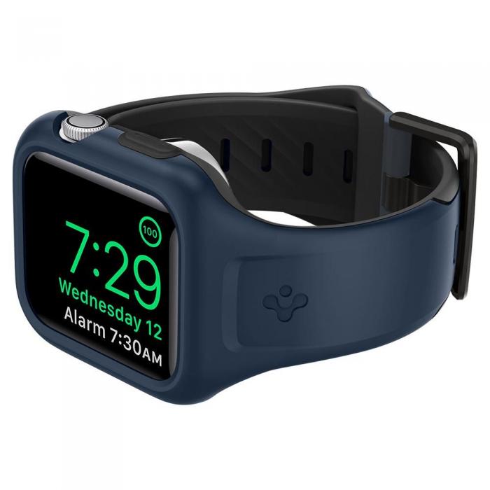 UTGATT1 - Spigen - Liquid Air Pro Apple Watch 4/5/6/Se (44mm) - Bl