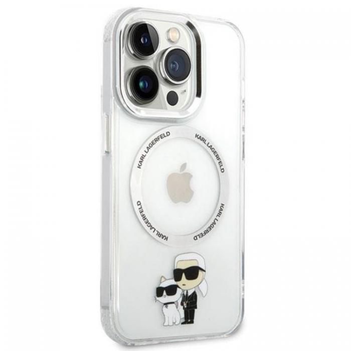 KARL LAGERFELD - Karl Lagerfeld iPhone 14 Pro Mobilskal Magsafe Iconic Karl