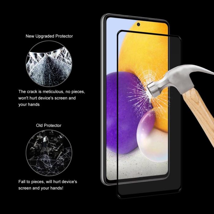 A-One Brand - [2-PACK] Hrdat Glas Skrmskydd Samsung Galaxy A53 5G - Svart