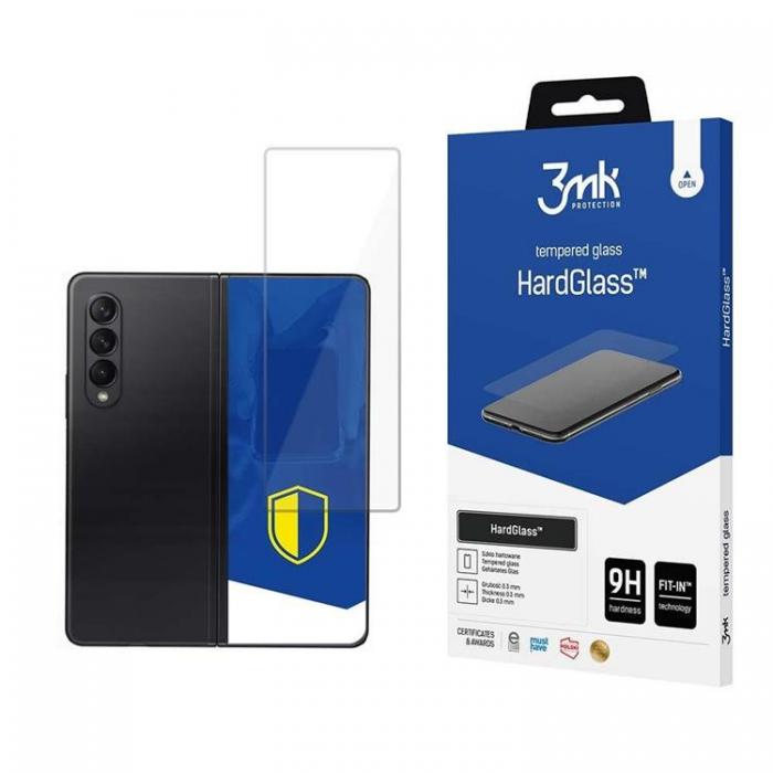 3MK - 3mk Galaxy Z Fold 3 Hrdat Glas Skrmskydd - Clear