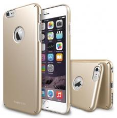 Rearth - Ringke Logo-Cut Slim Dual Coated Skal till Apple iPhone 6(S) Plus - Gold