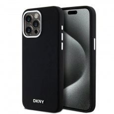 DKNY - DKNY iPhone 14 Pro Mobilskal Magsafe Liquid Silikon Small Metal Logo