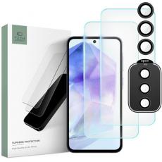 Tech-Protect - Tech-Protect Galaxy A55 Linsskydd i Härdat Glas Supreme Set