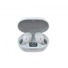 OEM - Devia TWS Joy A6 Bluetooth-hörlurar Vit