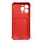 A-One Brand - Armor iPhone 13 Mini Skal med Korthllare - Rd