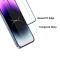 A-One Brand - [1-PACK] iPhone 14 Pro Skrmskydd Hrdat Glas - Svart