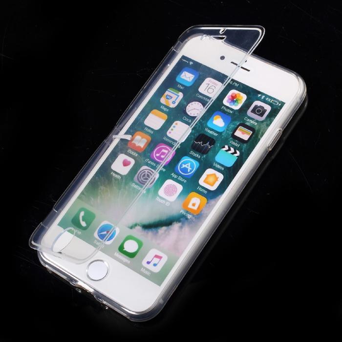 UTGATT5 - Touchable Flip till iPhone 8/7 - Transparent