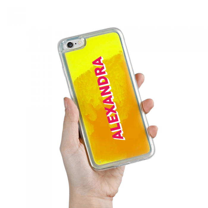 UTGATT5 - Designa Sjlv Neon Sand skal iPhone 6/6s - Orange