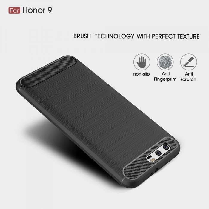UTGATT4 - Brushed Mobilskal till Huawei Honor 9 - Bl