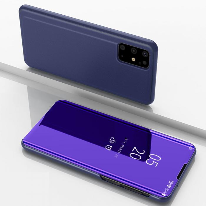 A-One Brand - View Window Flip-Fodral till Samsung Galaxy S20 Plus - Bl