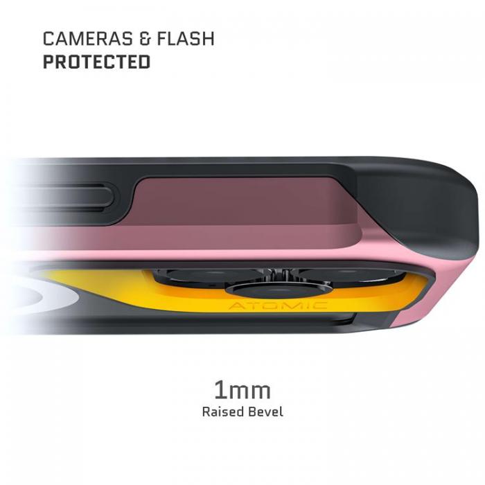 UTGATT5 - Ghostek Atomic Slim Metal MagSafe Skal iPhone 13 Pro - Rosa