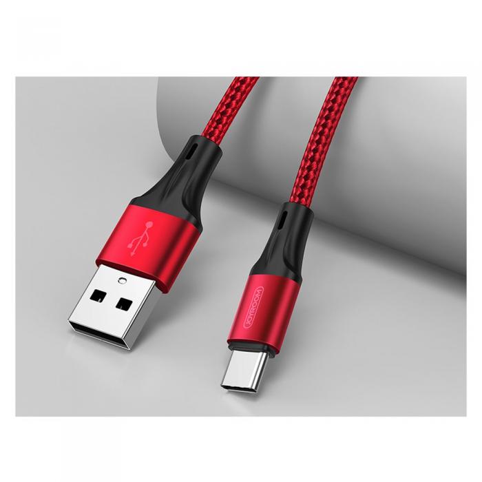 UTGATT5 - Joyroom Kabel USB Type-C 3 A 1.5 m - Rd