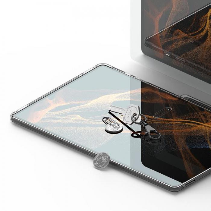 UTGATT5 - Ringke Galaxy Tab S8 Ultra Hrdat glas Invisible Defender ID