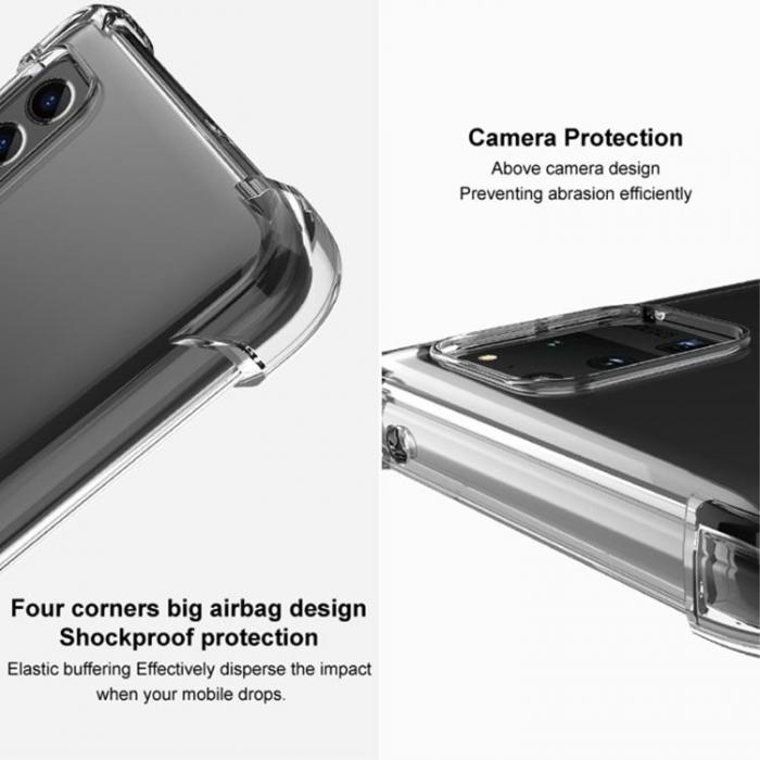 Imak - IMAK Sony Xperia 1 IV Skal Flexible TPU - Transparent Svart