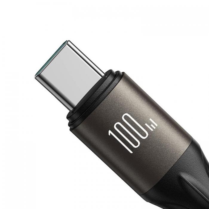 Joyroom - Joyroom USB-C till USB-C 100W Kabel 1.2m - Svart
