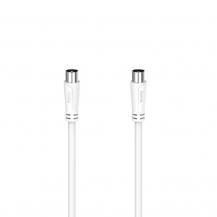 Hama - Hama Antennkabel 90dB 20m - Vit