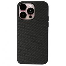 A-One Brand - iPhone 14 Pro Max Skal Carbon Fiber - Svart