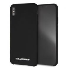 KARL LAGERFELD - Karl Lagerfeld Silicone Skal iPhone Xs Max - Svart