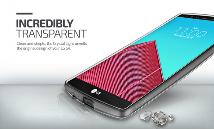 UTGATT5 - Verus Crystal Light Skal till LG G4 (Clear)
