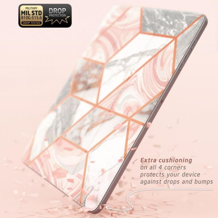 UTGATT - Supcase Cosmo Fodral Galaxy Tab S7 Fe 5g 12.4 - Marble