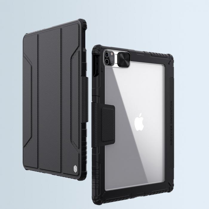 Nillkin - Nillkin Bumper Lder Case Pro Fodral iPad mini 2021 - Svart