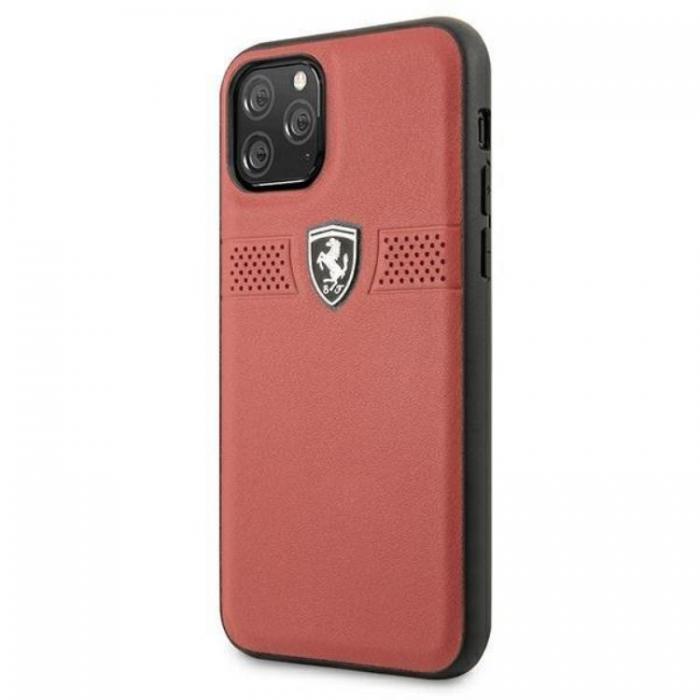 Ferrari - Ferrari iPhone 11 Pro Skal Off Track Lder - Rd
