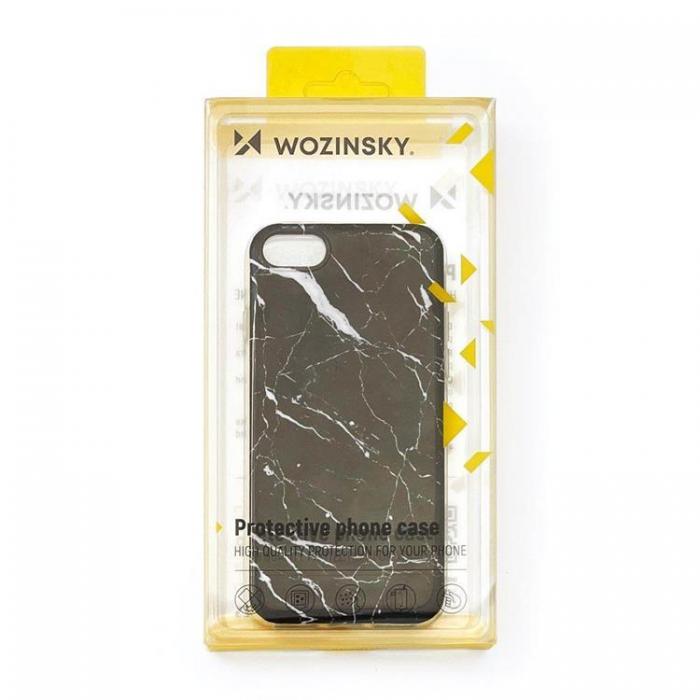A-One Brand - Wozinsky Galaxy S22 Plus Skal Gel Marble - Vit