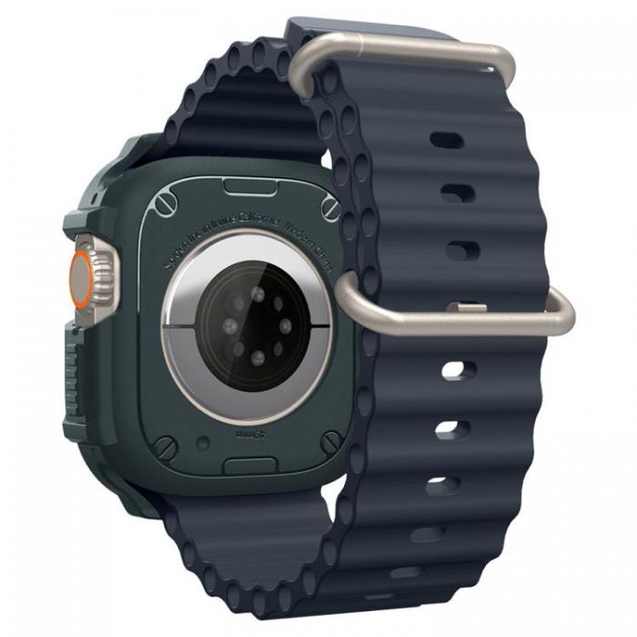 Spigen - Spigen Apple Watch Ultra 1/2 (49mm) Skal Rugged Armor - Grn