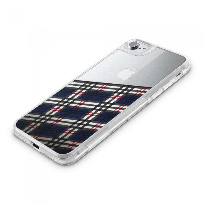 UTGATT5 - Fashion mobilskal till Apple iPhone 8 Plus - Half checked