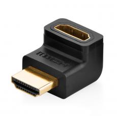 Ugreen - Ugreen HDMI up angle adapter 20110 Svart