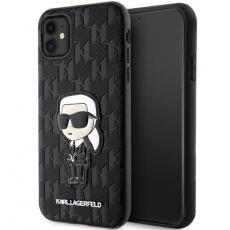 KARL LAGERFELD - Karl Lagerfeld iPhone 11/XR Mobilskal Saffiano Monogram Ikonik