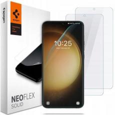 Spigen - [2-Pack] Spigen Galaxy S23 Skärmskydd Neo Flex Hydrogel - Clear