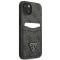 Guess - Guess iPhone 13 mini Skal Korthllare 4G Triangle Logo - Svart