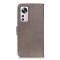 KHAZNEH - KHAZNEH Textured PU Lder Plnboksfodral Xiaomi 12 Pro - Gr