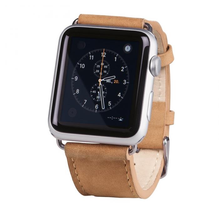 UTGATT5 - HAMA Klockarmband Apple Watch Beige Velour, 42mm