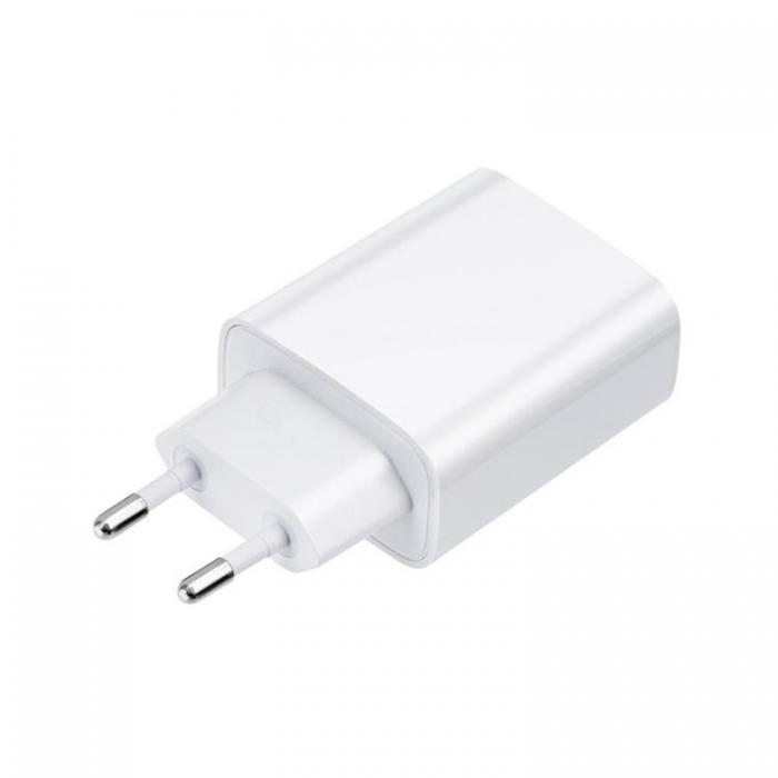 Forcell - Forcell Reseladdare USB-C med Lightning Kabel 3A 20W - Vit