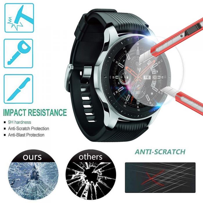 OEM - Hrdat Glas Skrmskydd fr Samsung Galaxy Watch 3 - 41mm