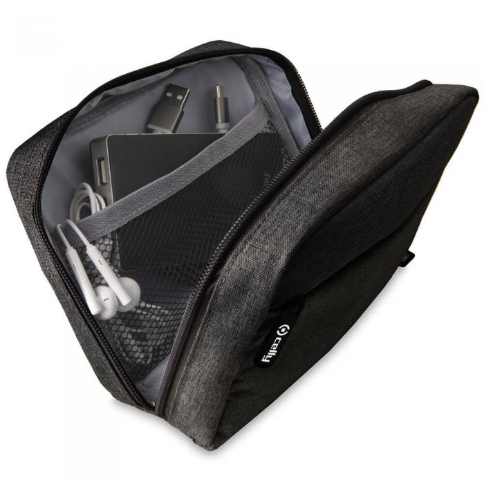 UTGATT5 - Celly Travelbag 14x17x4cm Svart