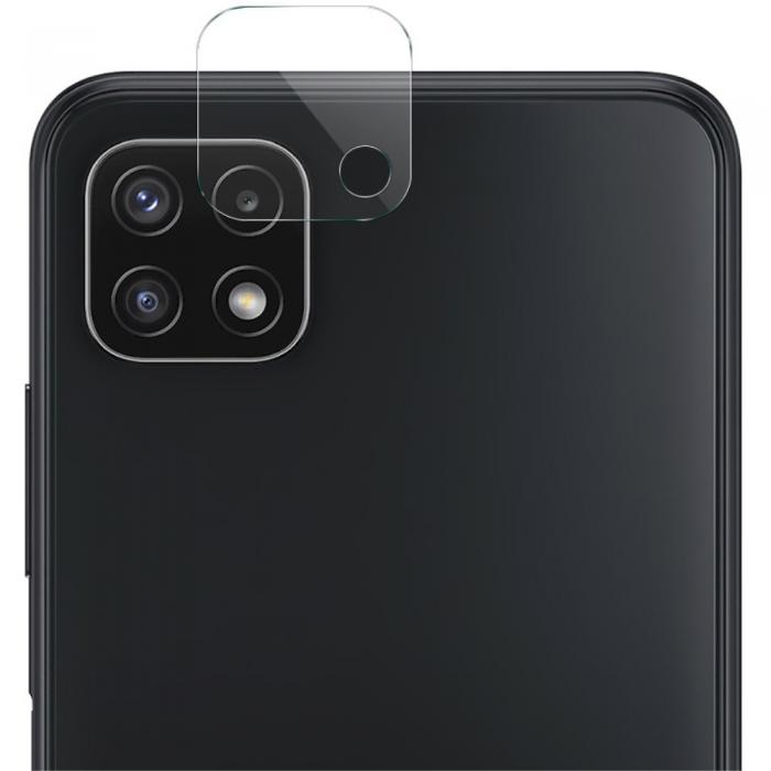 A-One Brand - Kameralinsskydd i Hrdat Glas fr Galaxy A22 4G