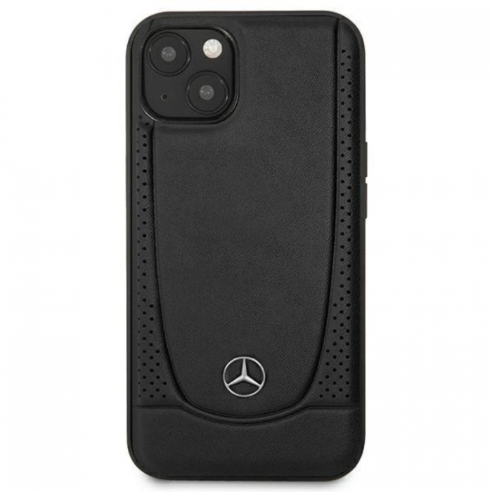 Mercedes - Mercedes iPhone 14 Plus Skal Lder Urban Bengale - Svart