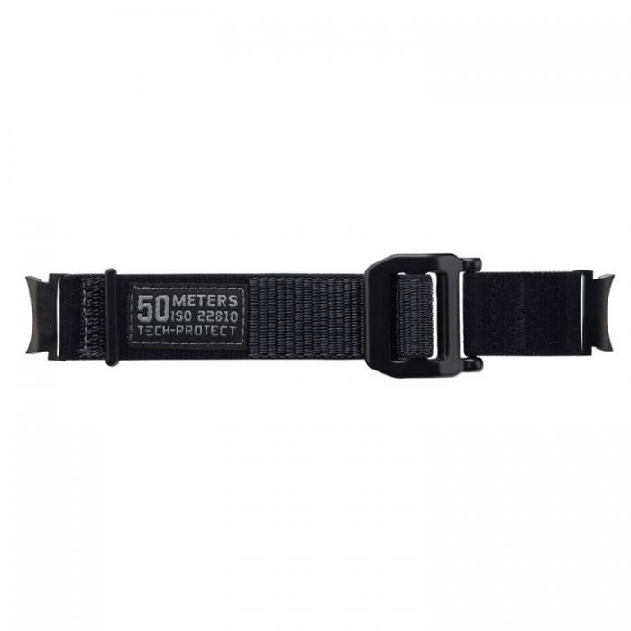 Tech-Protect - Tech-Protect Galaxy Watch 4/5/5 Pro/6 Armband Scout - Svart