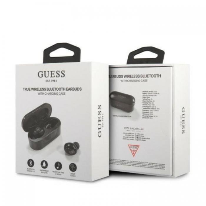 Guess - Guess TWS Bluetooth Trdlsa Hrlurar - Svart