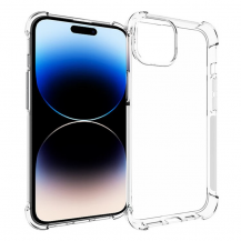 A-One Brand - iPhone 15 Plus Mobilskal Shockproof TPU - Transparent
