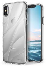 Rearth - Ringke Flow Skal till Apple iPhone XS / X - Clear