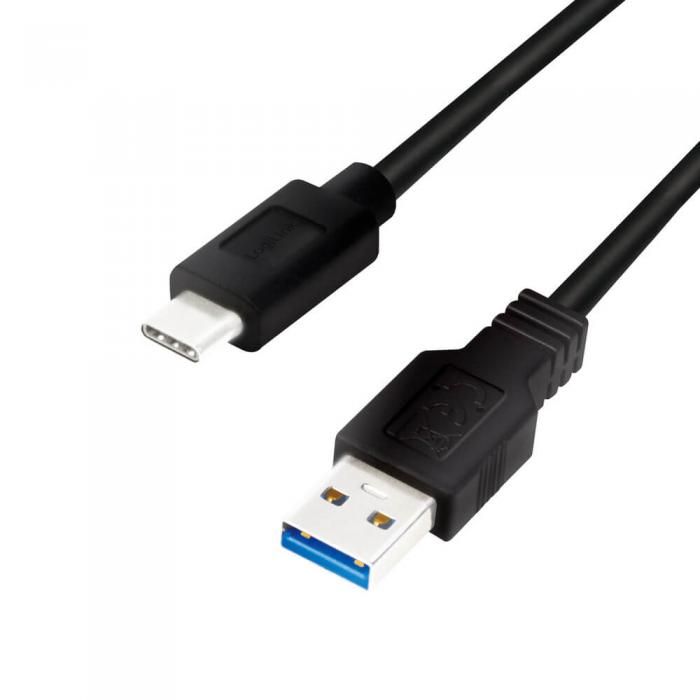 UTGATT1 - LogiLink USB 3.2 Gen1x1 USB-A till USB-C 2m