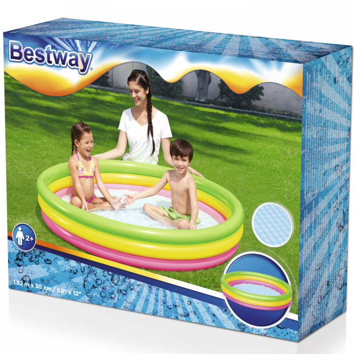 Bestway - BESTWAY Summer Set Pool Barn 1.52m x H30cm